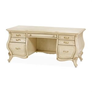 Platine de Royale Wood Desk - Champagne Ivory