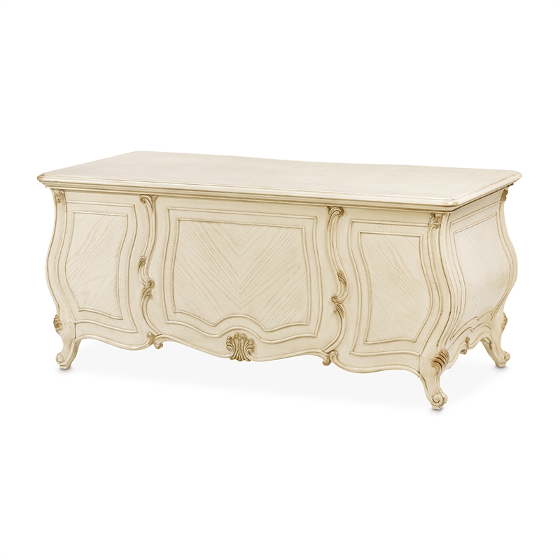 Platine de Royale Wood Desk - Champagne Ivory