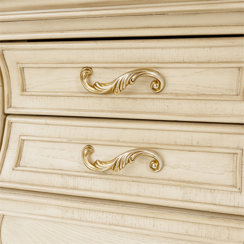 Platine de Royale Wood Desk - Champagne Ivory
