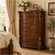 Michael Amini Villa Valencia Wood Gentleman's Chest - Classic Chestnut