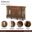 Michael Amini Villa Valencia Wood Sideboard - Classic Chestnut