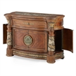 Michael Amini Villa Valencia Wood Bachelor's Chest - Classic Chestnut