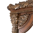 Michael Amini Villa Valencia Wood Floor Mirror with Storage - Classic Chestnut