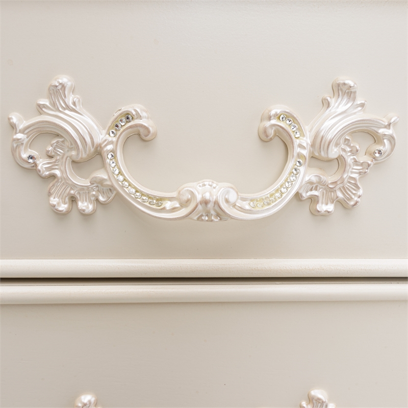 Michael Amini Lavelle 6-Drawer Wood Chest - Classic Pearl