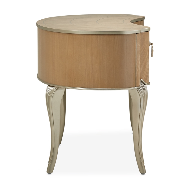 Michael Amini Villa Cherie Vanity - Caramel