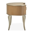 Villa Cherie 3-Drawer Vanity Desk - Caramel