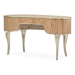 Villa Cherie 3-Drawer Vanity Desk - Caramel