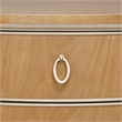 Villa Cherie 5-Drawer Wood Highboy Chest - Caramel