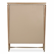 Villa Cherie 5-Drawer Wood Highboy Chest - Caramel