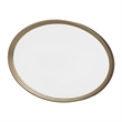 Villa Cherie Oval Wall Mirror - Chardonnay Gold