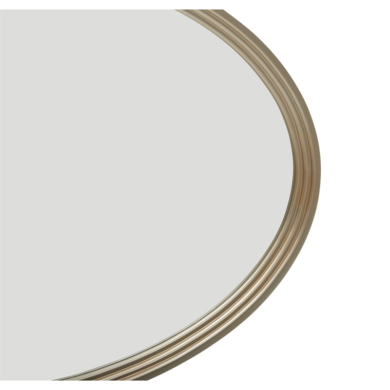 Michael Amini Villa Cherie Sideboard Mirror - Chardonnay