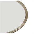 Villa Cherie Oval Wall Mirror - Chardonnay Gold