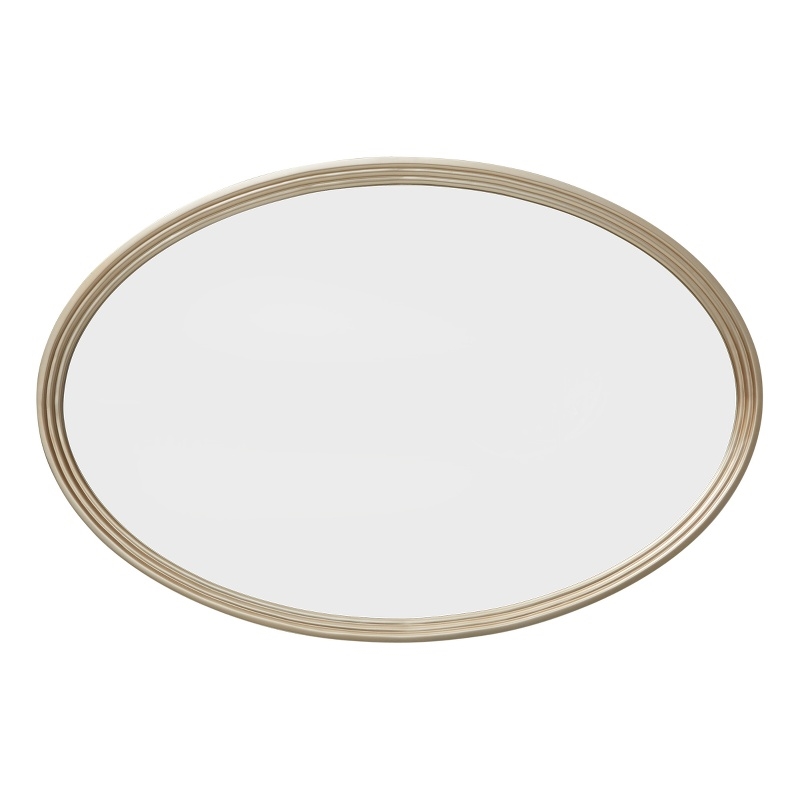 Michael Amini Villa Cherie Sideboard Mirror - Chardonnay