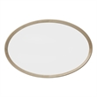 Villa Cherie Oval Wall Mirror - Chardonnay Gold