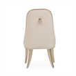 Michael Amini Villa Cherie Wood & Fabric Dining Side Chair - Caramel (Set of 2)