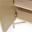 Michael Amini Villa Cherie Wood & Marble Sideboard - Caramel