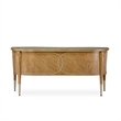 Michael Amini Villa Cherie Wood Desk - Caramel
