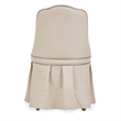 Villa Cherie Wood Vanity Set with Mirror & Chair in Hazelnut Brown