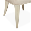 Michael Amini Villa Cherie Velvet Side Chair in Hazelnut Brown (Set of 2)