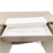 Michael Amini Villa Cherie Wood & Marble Sideboard in Hazelnut Brown