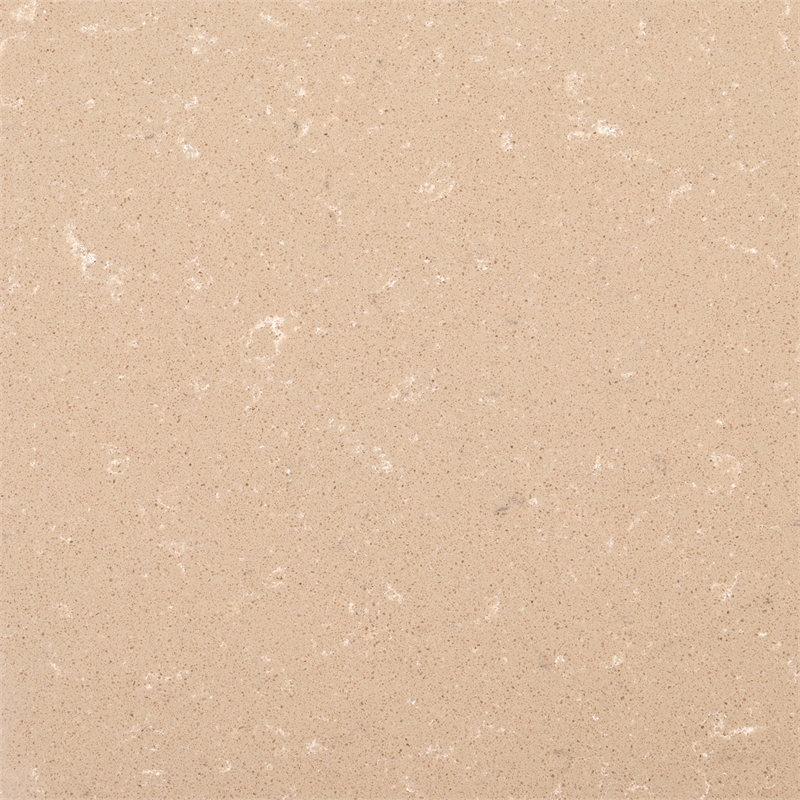 Villa Cherie Wood & Marble Dresser in Hazelnut Brown