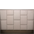 Michael Amini Roxbury Park Eastern King Multi-Panel Velvet Bed in Slate Ash