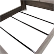 Michael Amini Roxbury Park Queen Dual Panel Velvet Bed in Slate Ash