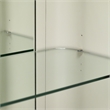 Michael Amini Roxbury Park Display Cabinet with LED Lighting - Slate Ash