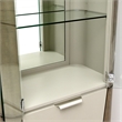 Michael Amini Roxbury Park Display Cabinet with LED Lighting - Slate Ash