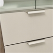 Michael Amini Roxbury Park Display Cabinet with LED Lighting - Slate Ash