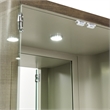 Michael Amini Roxbury Park Display Cabinet with LED Lighting - Slate Ash