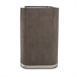 Michael Amini Roxbury Park Wood 3-Drawer Nightstand in Slate Ash