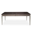 Michael Amini Roxbury Park Rectangular Wood Dining Table in Slate Ash