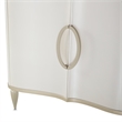 Michael Amini London Place Sideboard with Mirror - Creamy Pearl