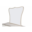 Michael Amini London Place Vanity with Mirror - Creamy Pearl