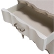 Michael Amini London Place 3-Drawer Nightstand - Creamy Pearl