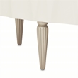 MICHAEL AMINI London Place Transitional Wood Desk in Creamy Pearl