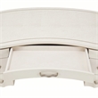 MICHAEL AMINI London Place Transitional Wood Desk in Creamy Pearl