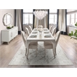 Michael Amini London Place Rectangular Dining Table - Creamy Pearl