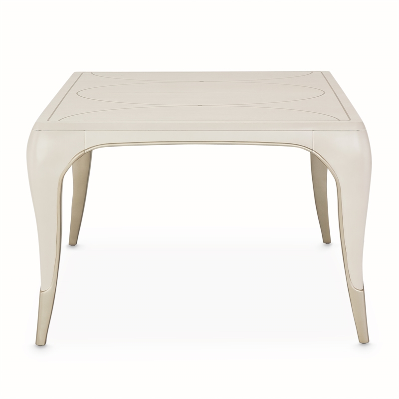 Michael Amini London Place Rectangular Dining Table - Creamy Pearl