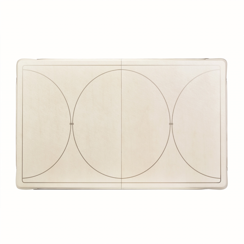 Michael Amini London Place Rectangular Dining Table - Creamy Pearl