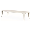 Michael Amini London Place Rectangular Dining Table - Creamy Pearl