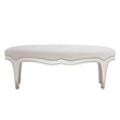 Michael Amini London Place Velvet Bed Bench - Creamy  Pearl