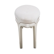 Michael Amini London Place Velvet Bed Bench - Creamy  Pearl
