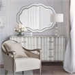 Michael Amini London Place Wall Mirror - Creamy Pearl