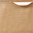 Michael Amini Malibu Crest Wood & Glass Display Cabinet - Chardonnay