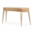 Michael Amini Malibu Crest Wood Vanity with Mirror - Blush