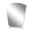 Michael Amini Malibu Crest Wood Vanity with Mirror - Blush