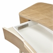Michael Amini Malibu Crest Wood Vanity with Mirror - Blush