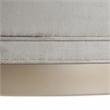 Michael Amini Malibu Crest Faux-Suede  Cocktail Ottoman - Doeskin/Chardonnay